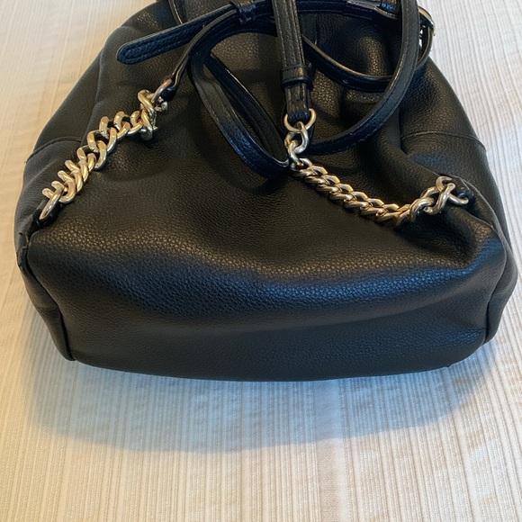 Victoria's Secret Quilted Black Backpack Purse - Picture 4 of 7